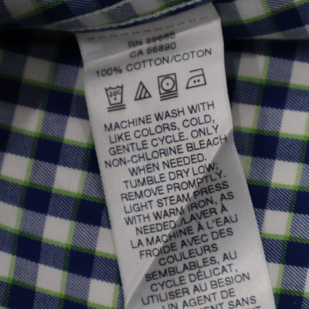 Pendleton Bridgeport Button Down Shirt Blue Green… - image 8